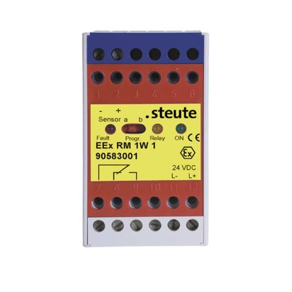 90583002 Steute  Ex Relay module Ex RM 1W 1 230vAC IP20 (1CO) II (1)GD [Ex ia] IIC (Ex IS)